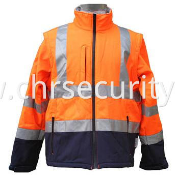 Warm, multi-pocket reflective jackets